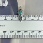 Turquoise Geometric Pendant