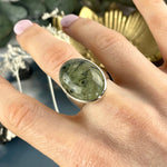 Small Size Green Stone Ring