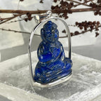 Lapis Lazuli Buddha Pendant