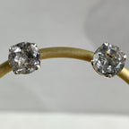 Rutilated Quartz Studs