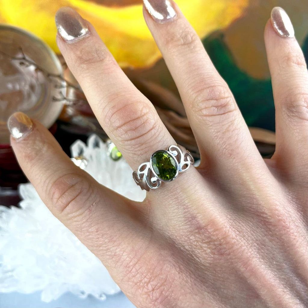 August Birthstone Ring
