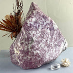 Purple And White Speckled Crystal