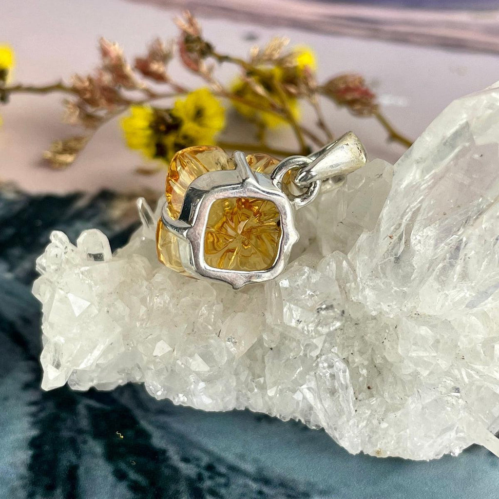 Hand Carved Crystal Jewellery
