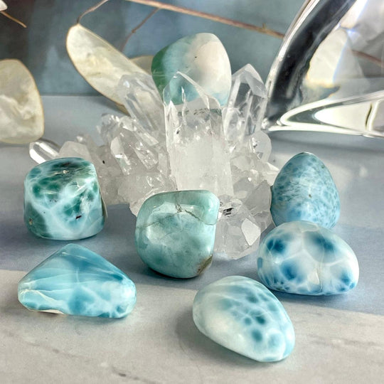 Larimar Tumbled Stones