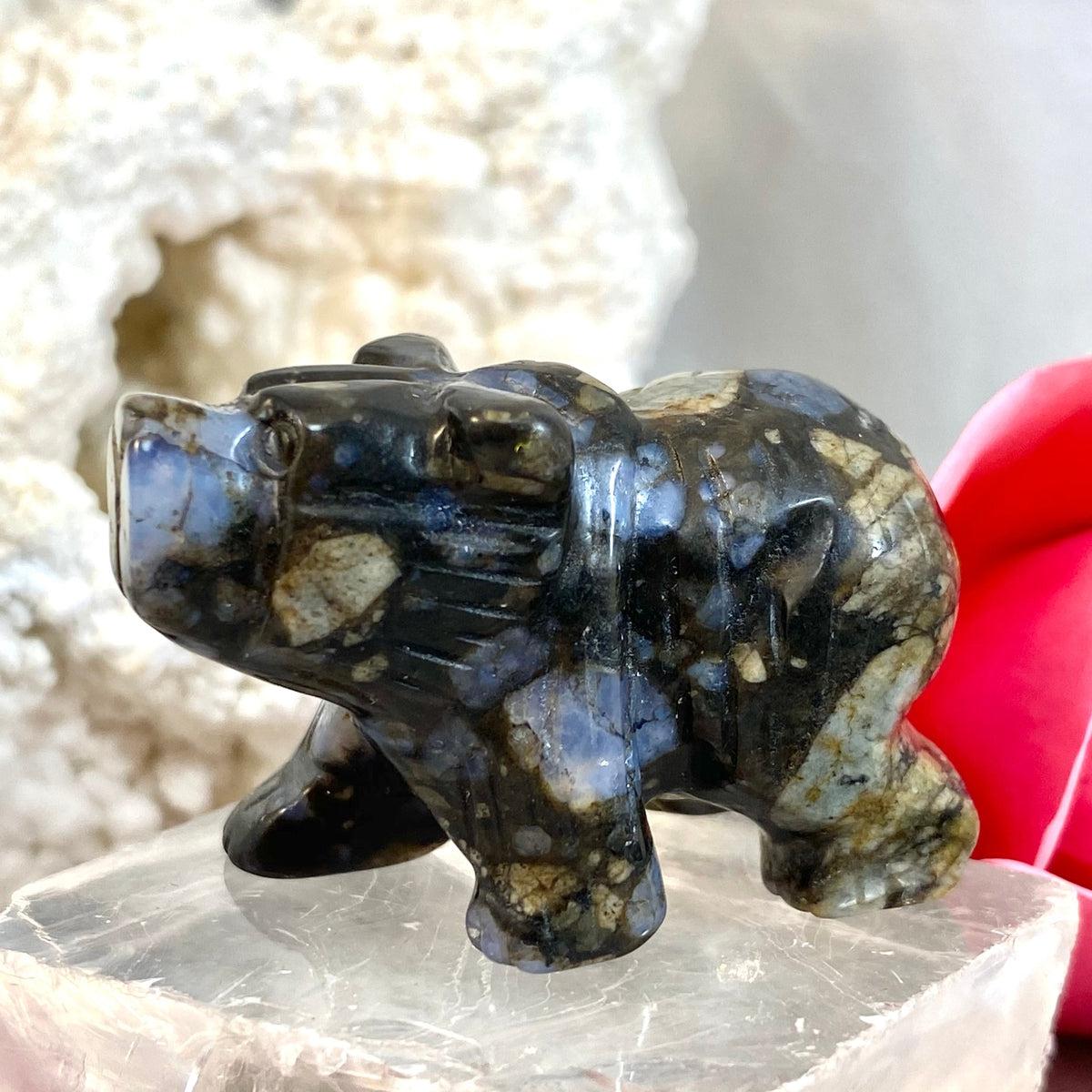 Llanite Carving