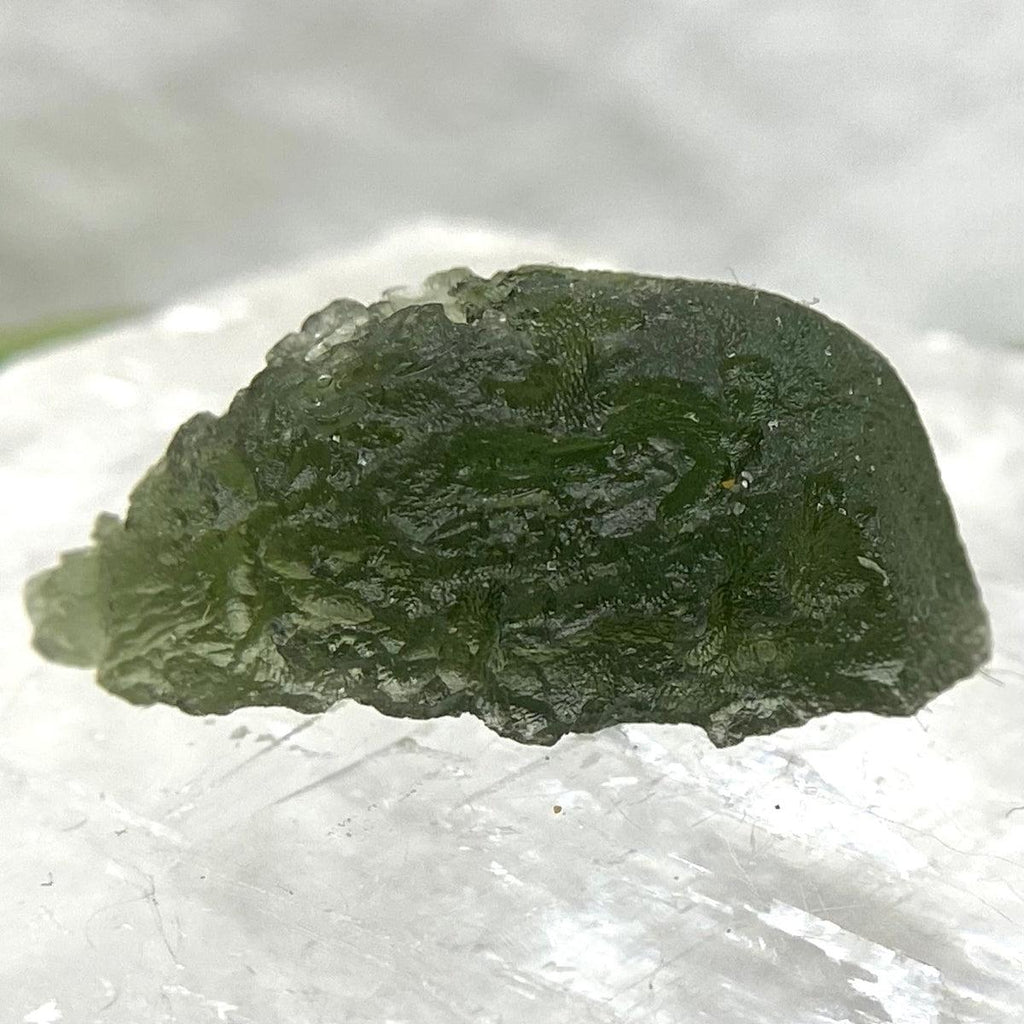 Authentic Moldavite Raw Pieces 3.4 - 4.43g