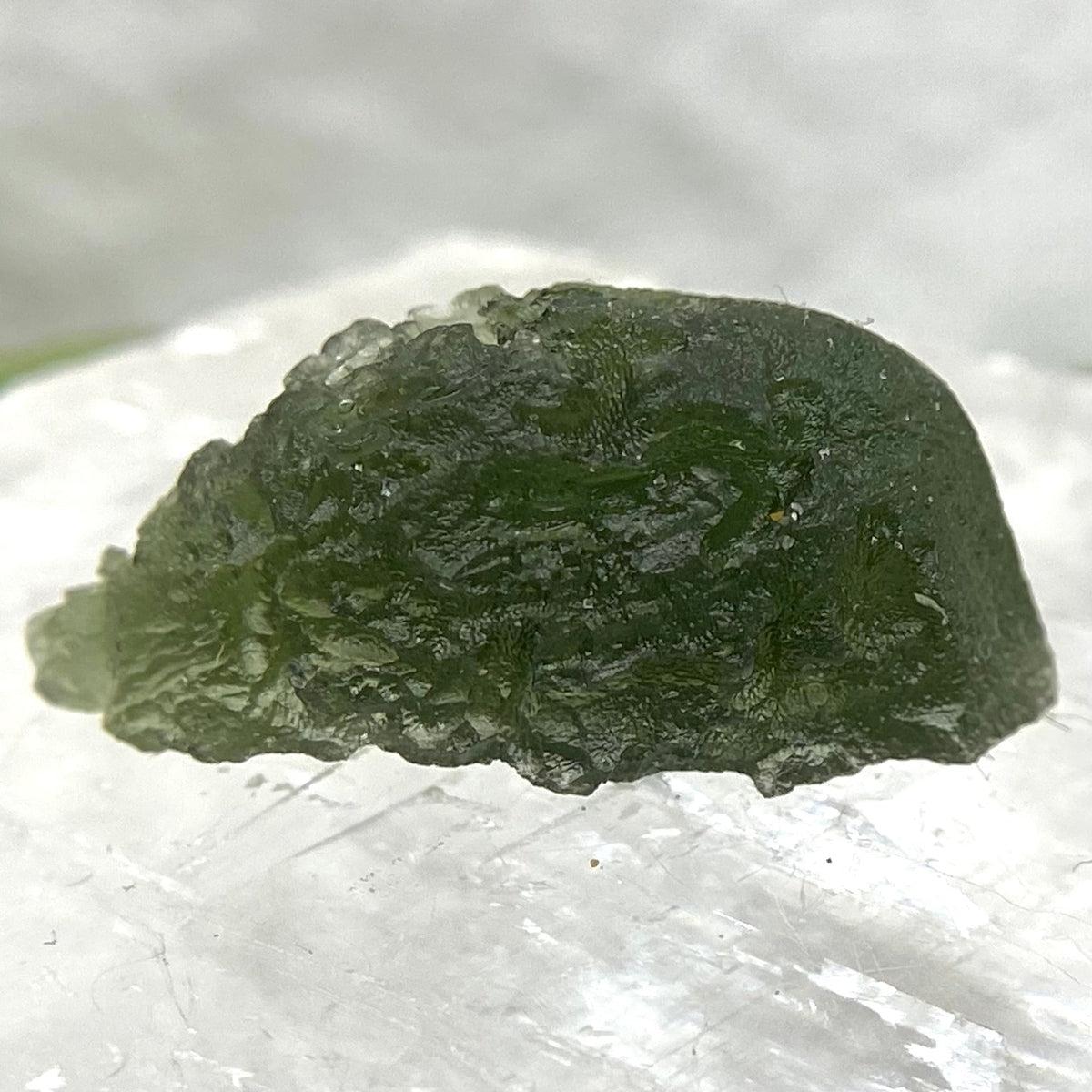 Authentic Moldavite Raw Pieces 3.4 - 4.43g
