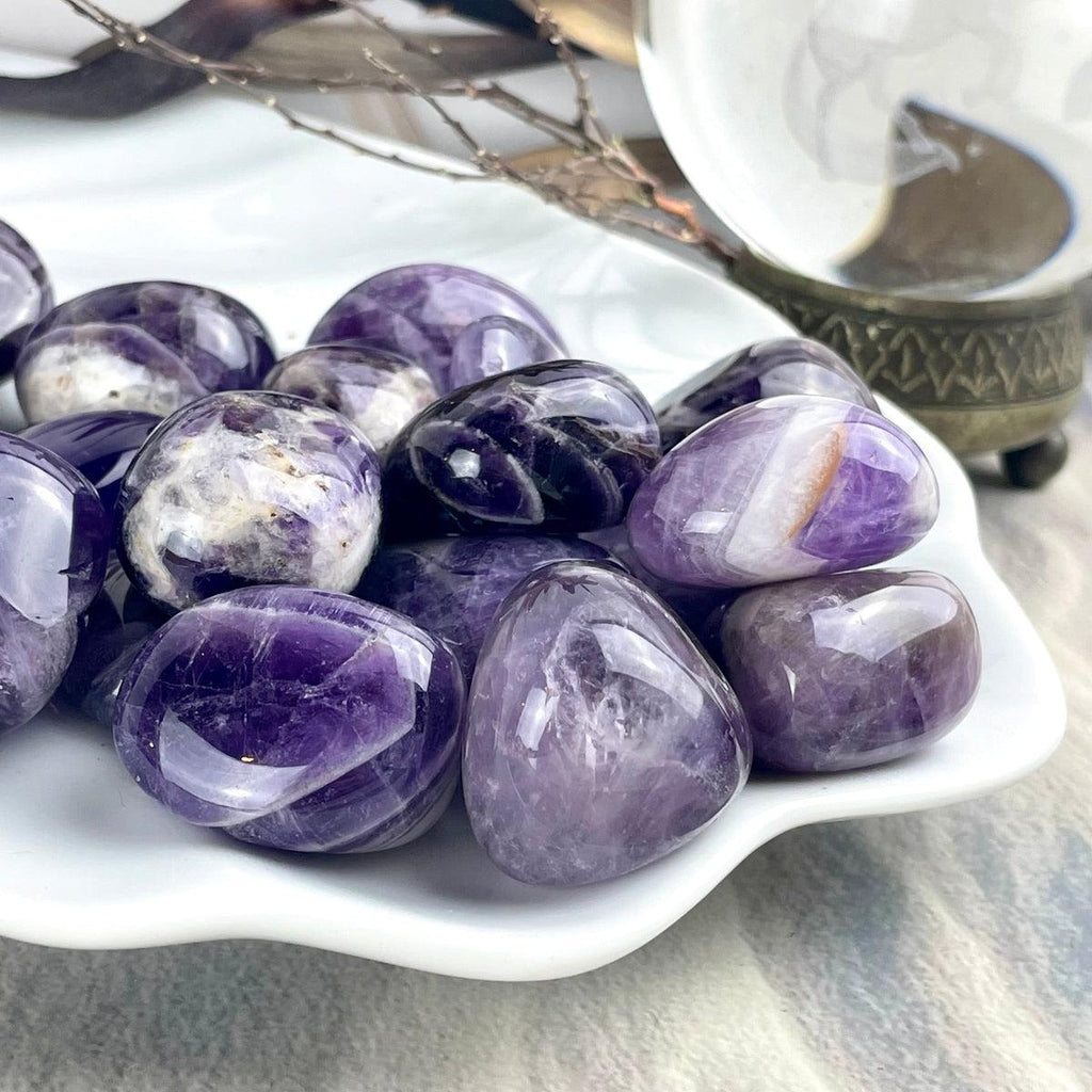 Polished Amethyst Stones