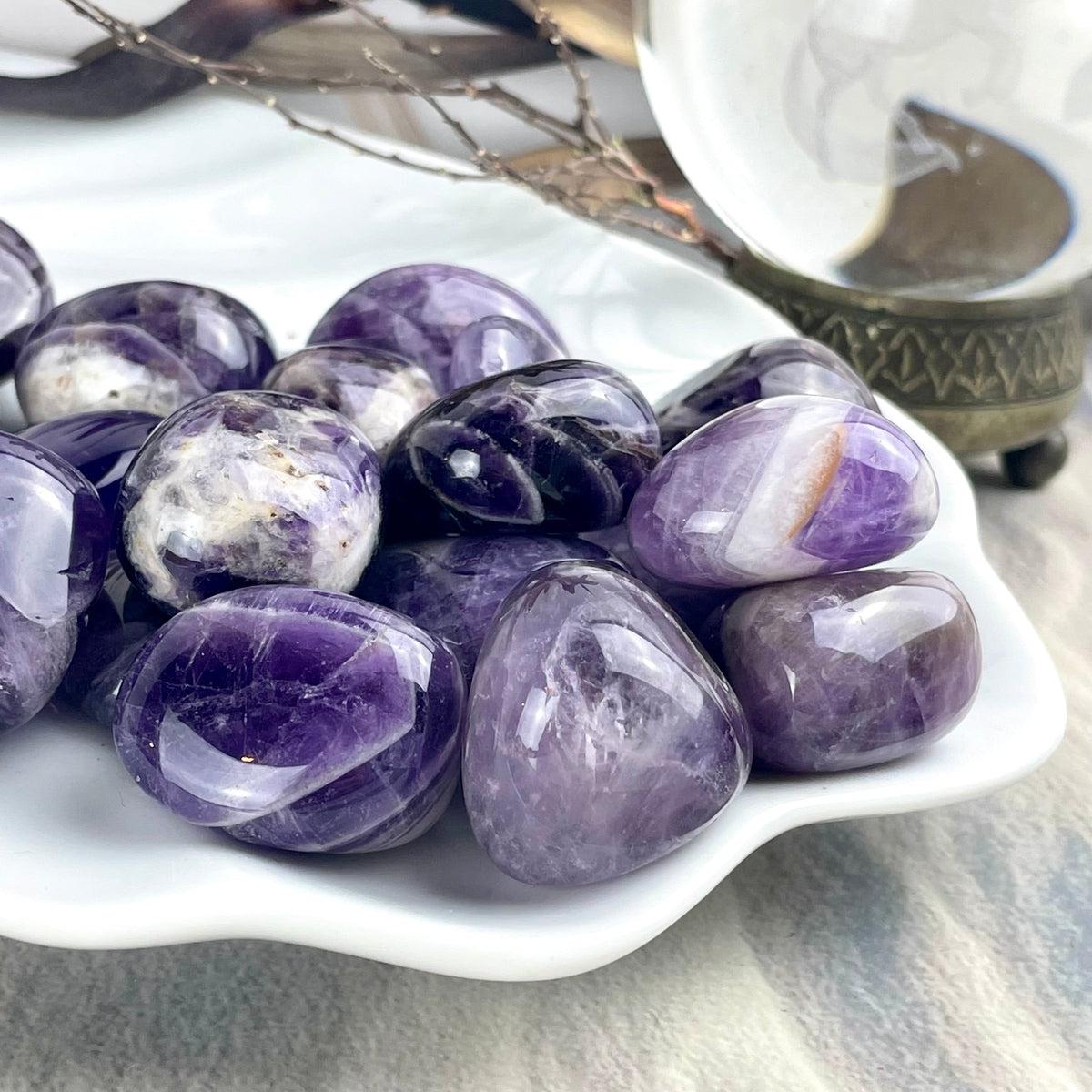 Polished Amethyst Stones