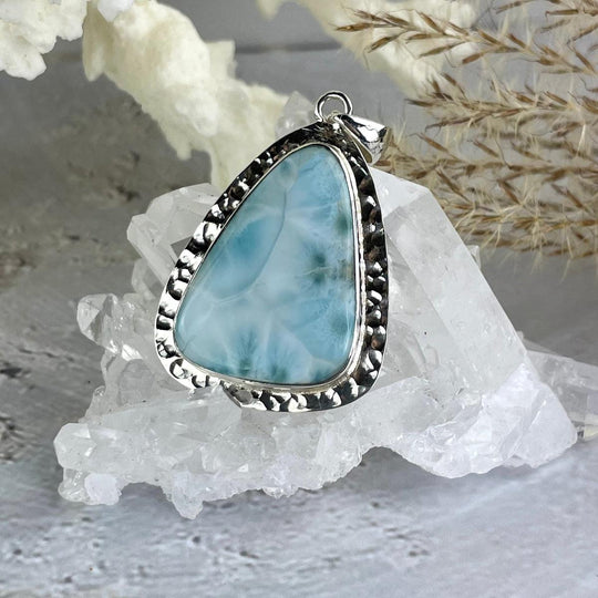 Larimar Angle Pendant