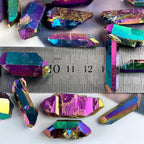 Titanium Aura Quartz Point
