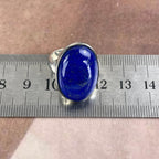 Lapis Lazuli Cabochon Ring