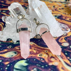 Rose Quartz Double Point Pendant