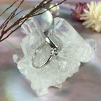 Moonstone Teardrop Ring