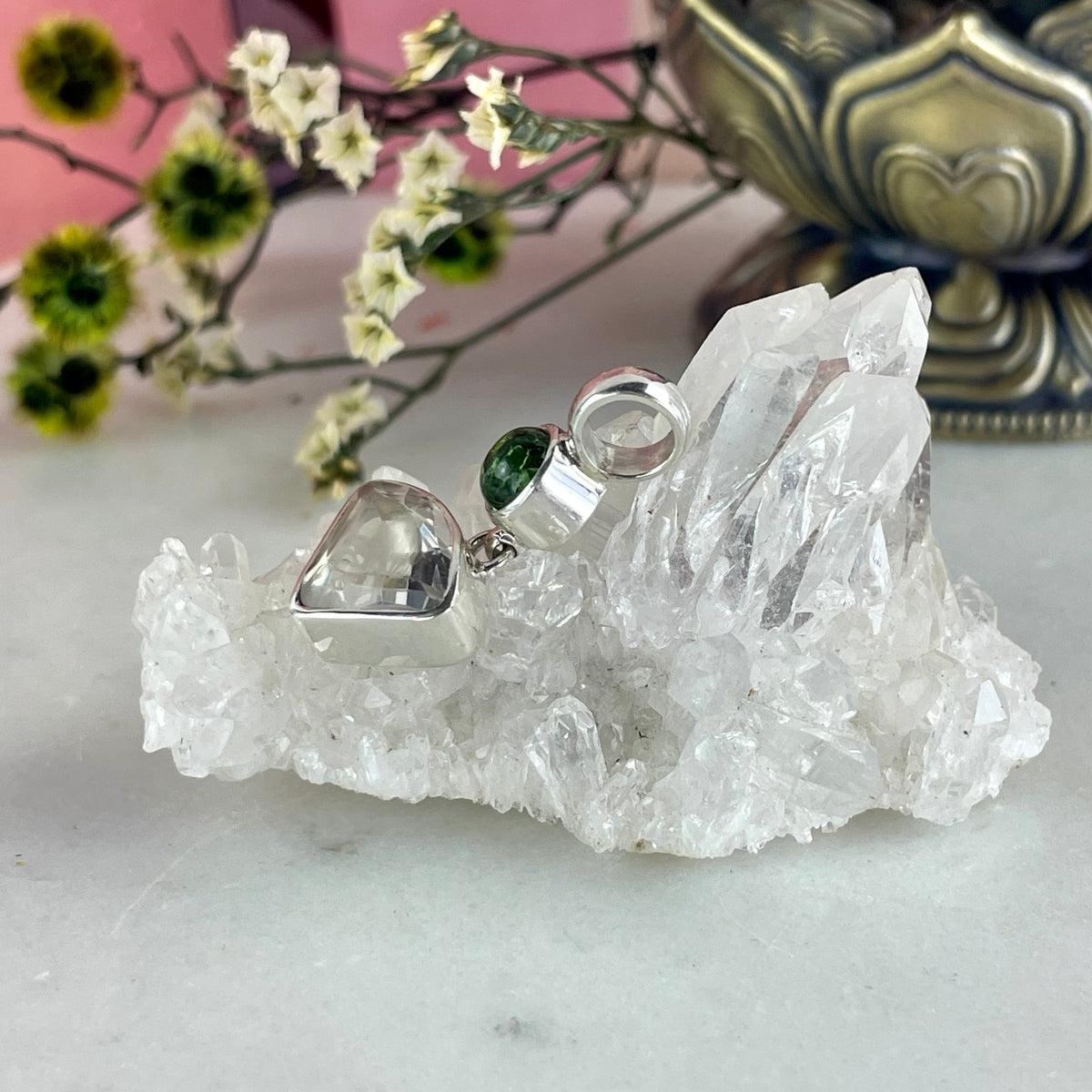 Mixed Crystal Pendant