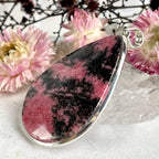 Rhodonite Crystal Necklace