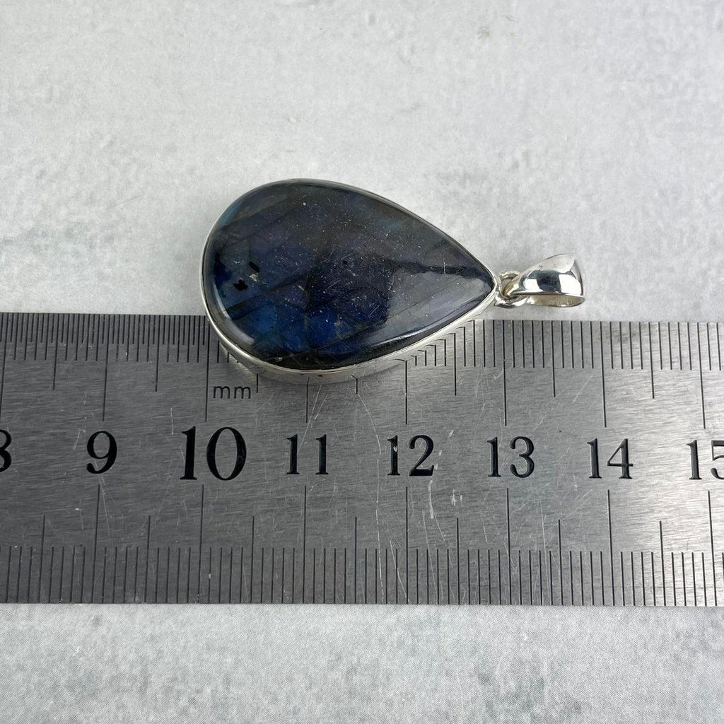 High Grade Labradorite Pendant
