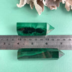 Bright Green Banded Gemstone