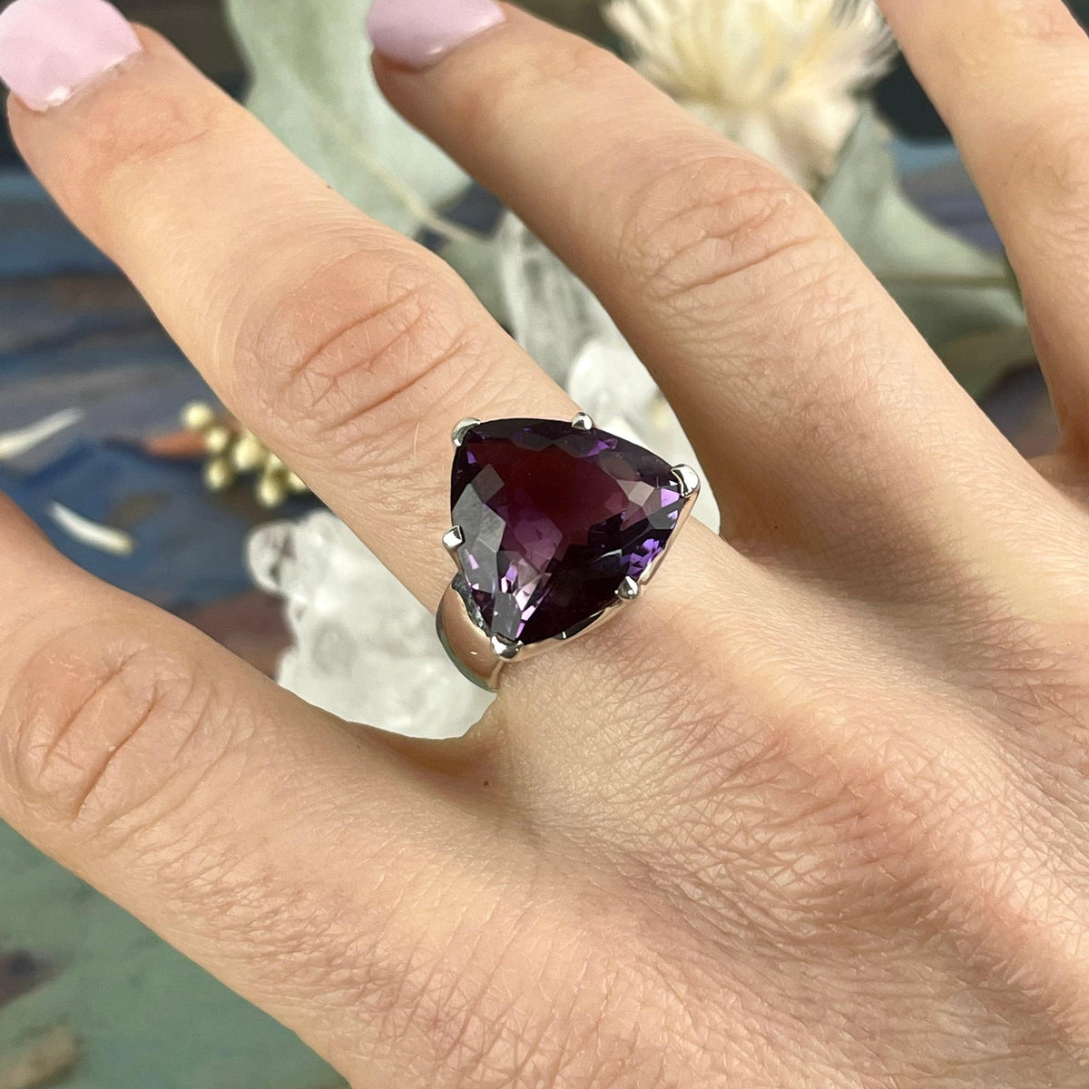 Renaissance Amethyst Ring