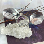Wide Band Amethyst Ring