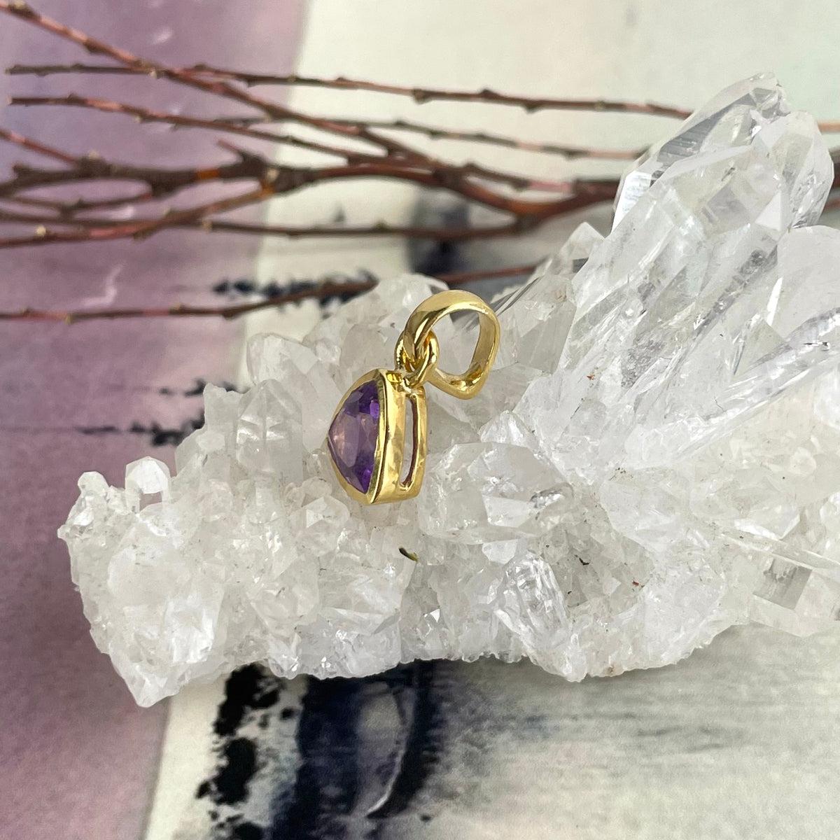 Small Amethyst Pendant