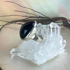 Rainbow Obsidian Assorted Shape Rings