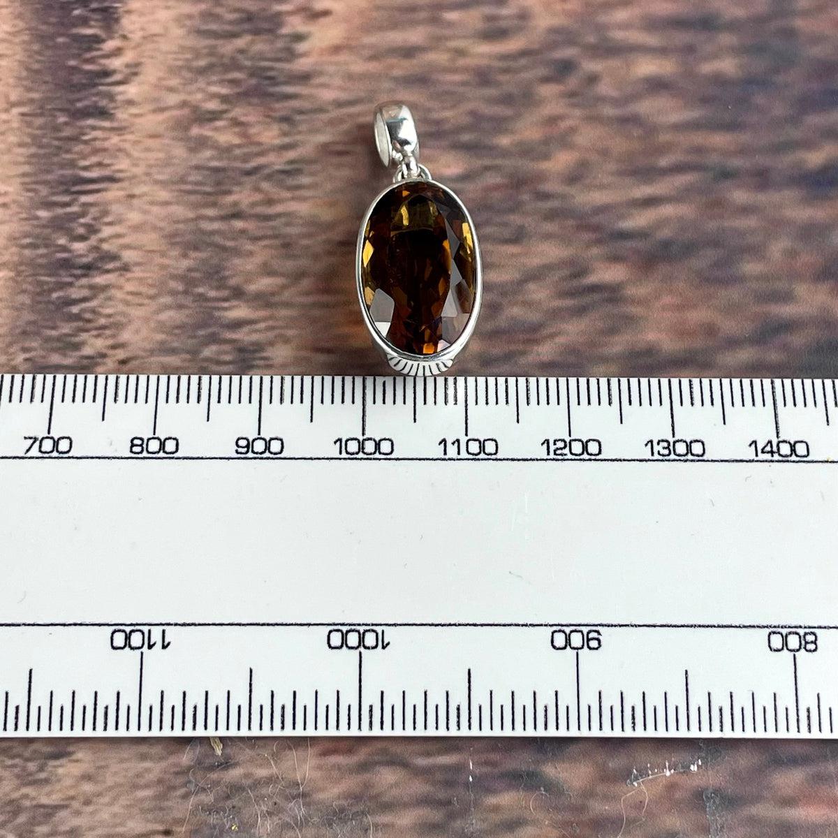 Yellow Crystal Pendant