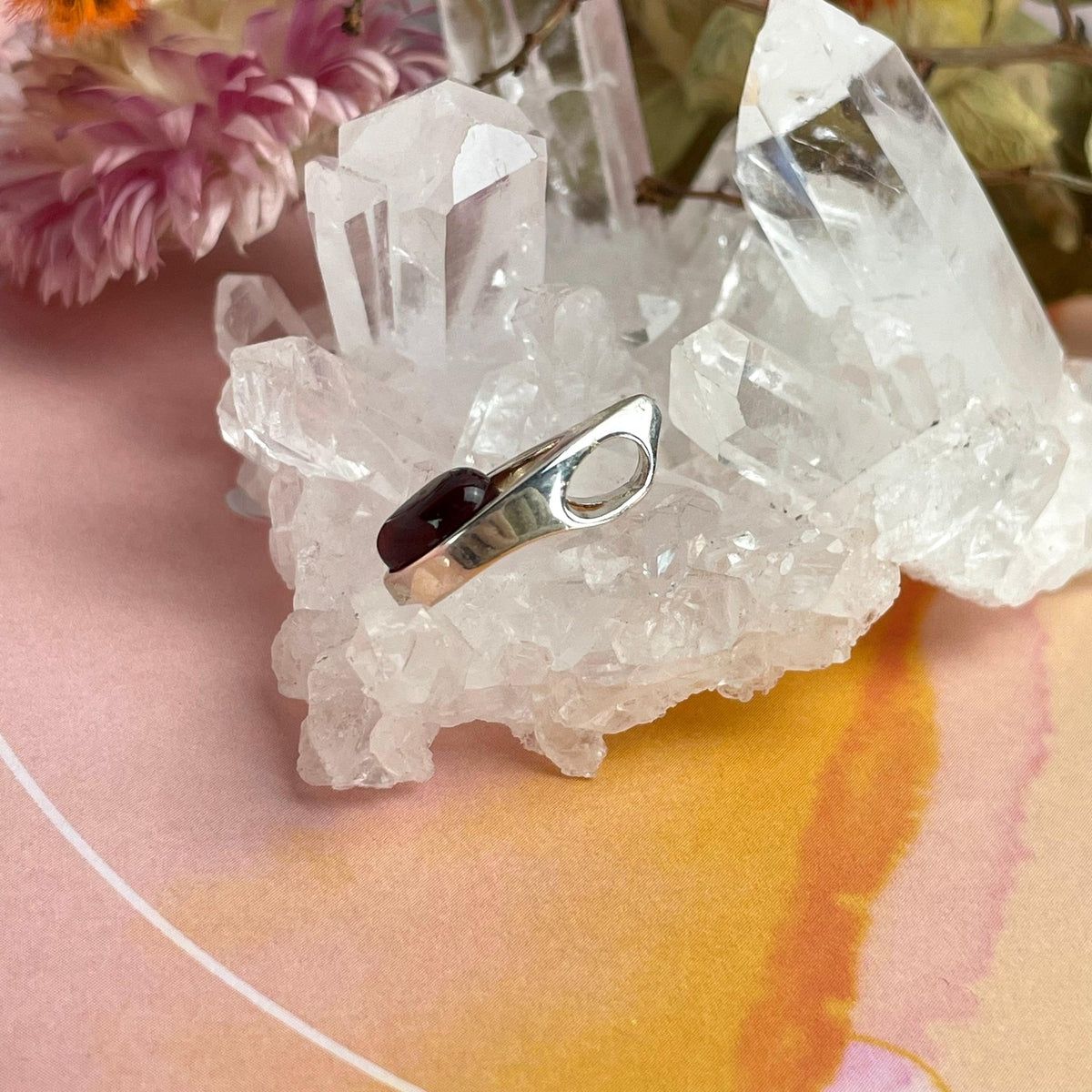 Amber Sterling Silver Pendant