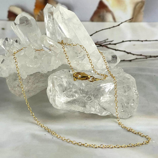 Gold Plated Link Chain 40cm & 45cm