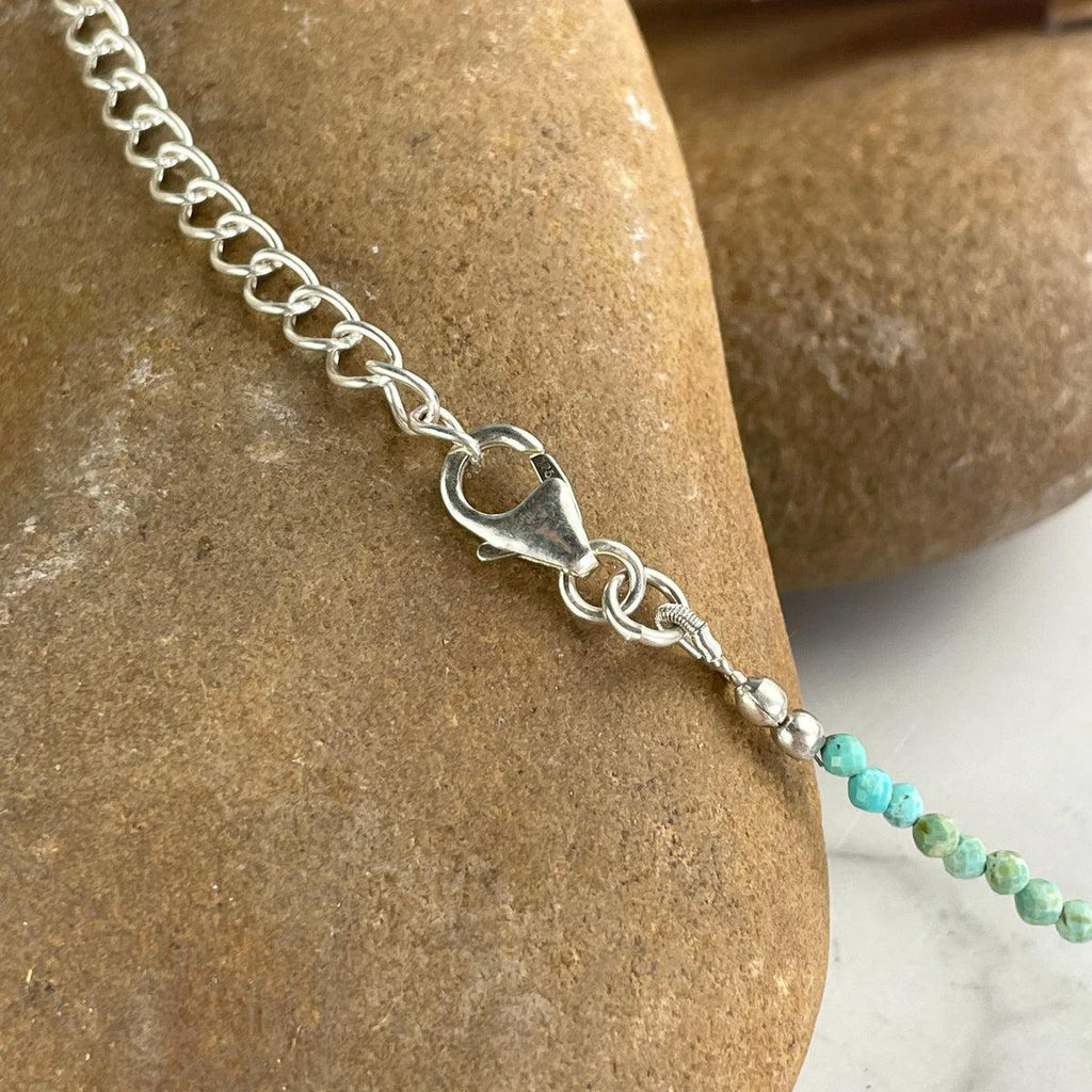 Aqua Coloured Crystal Beads