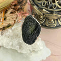 Rare Moldavite Ring