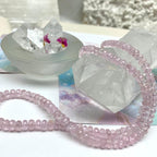 Morganite Beaded Necklace