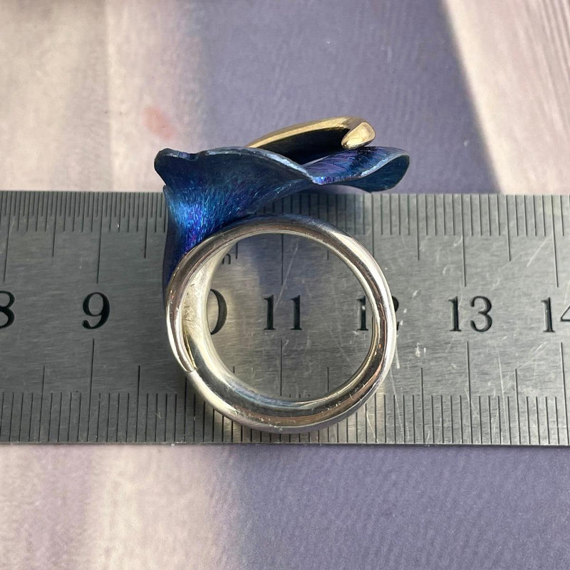 Purple Titanium Ring