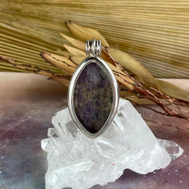 Charoite In Sterling Silver