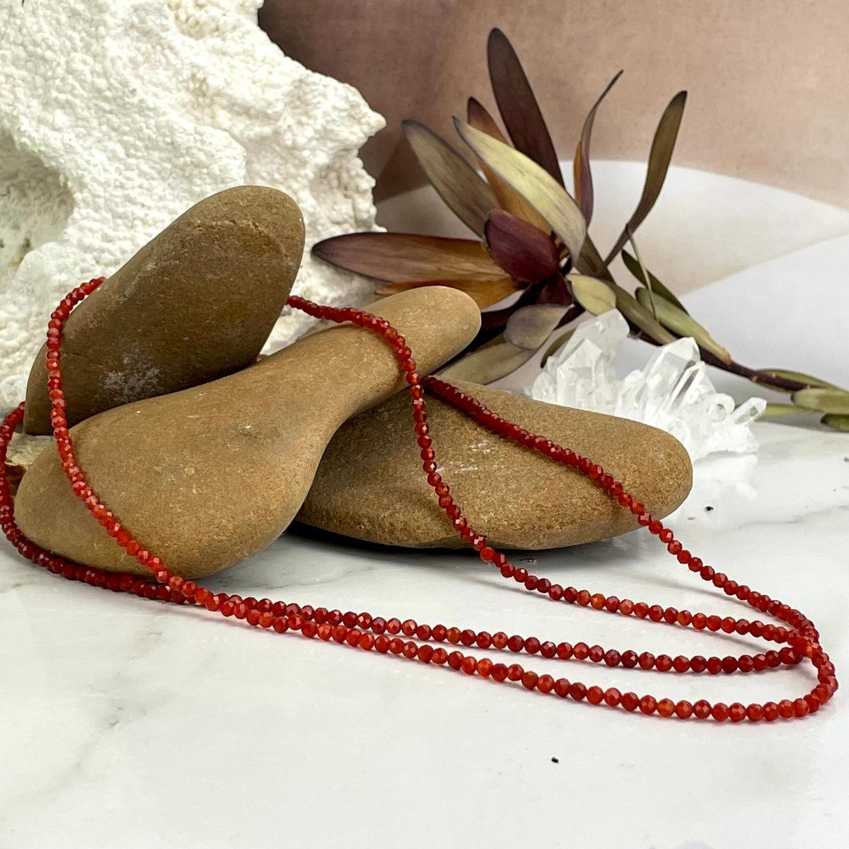 Bright Coloured Crystal Bead Necklace