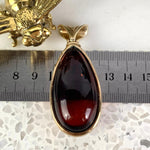 Baltic Amber And Gold Plated Pendant