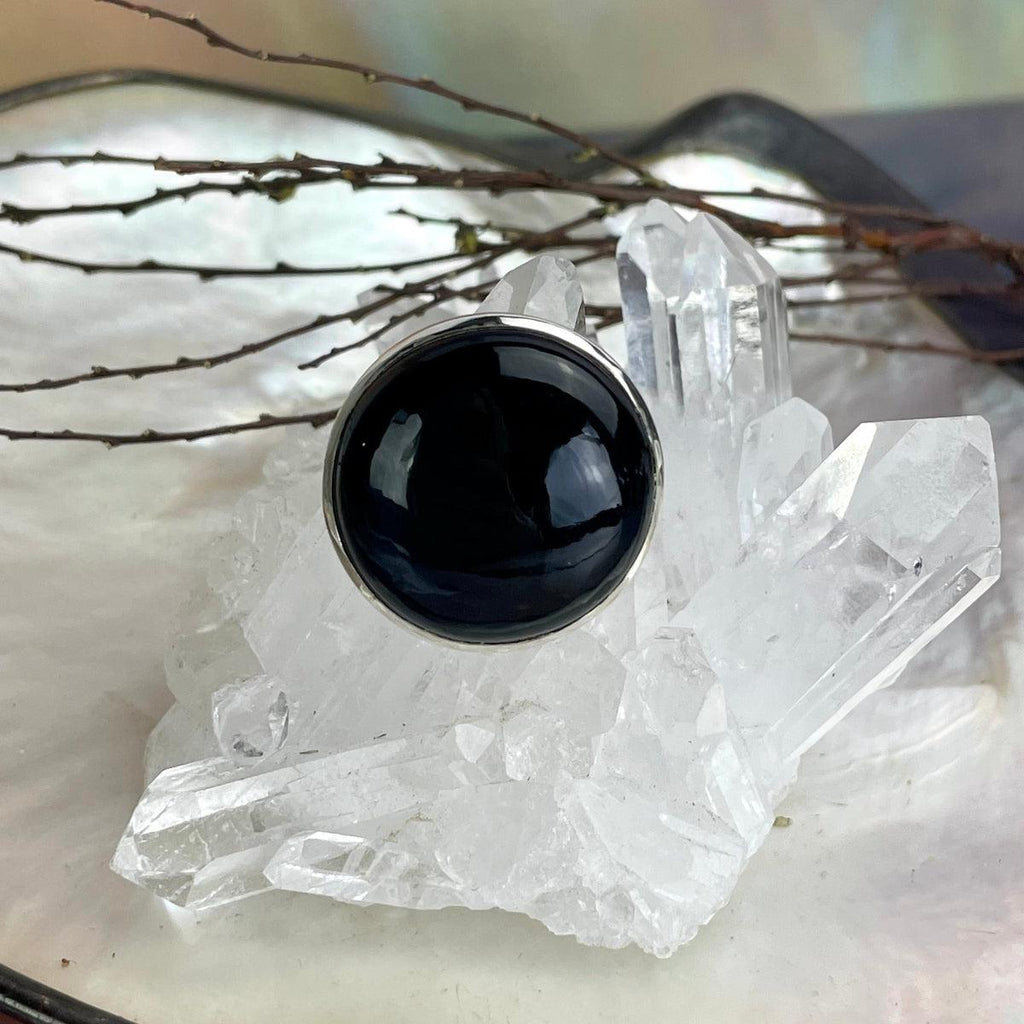 Black Stone Ring
