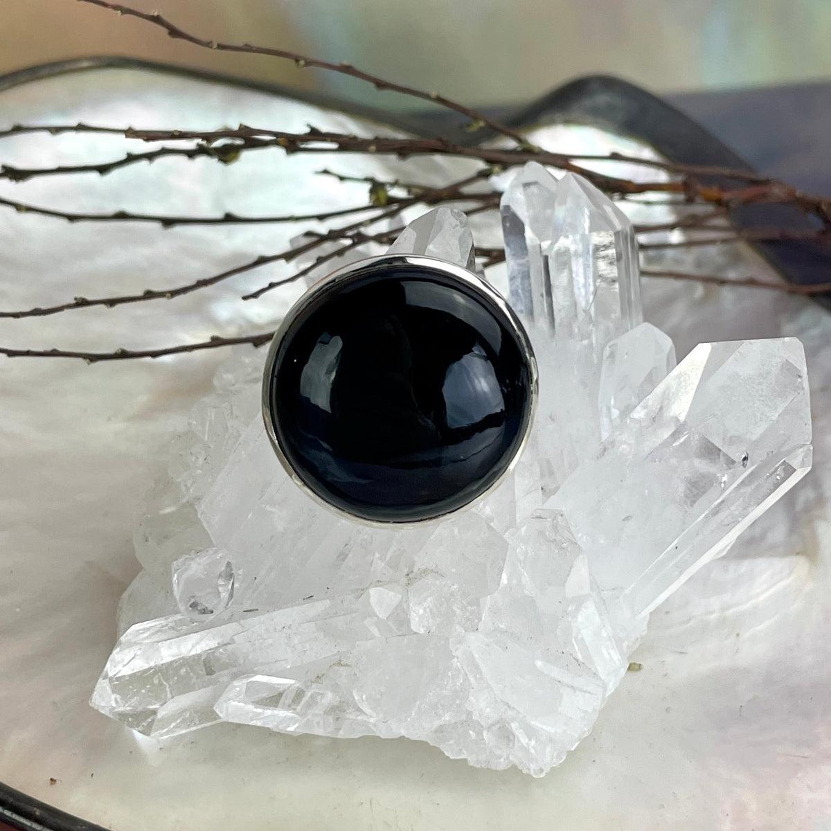 Black Stone Ring