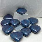 Ruby Kyanite Hearts