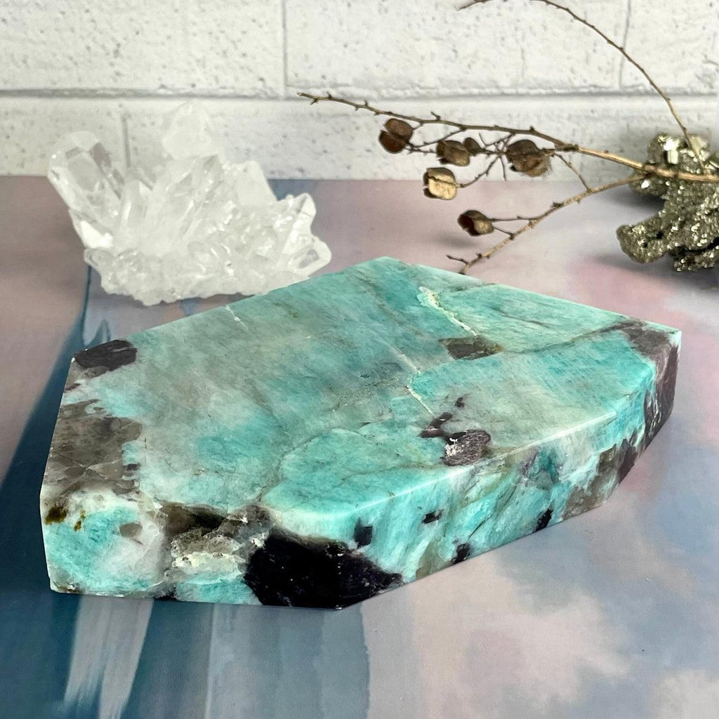 Green Crystal Block
