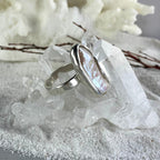 Pearl Baroque Adjustable Size Rings