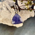 Trillion Cut Tanzanite Pendant