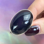 Rainbow Obsidian Assorted Shape Rings