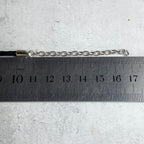 Silver And Leather Necklace