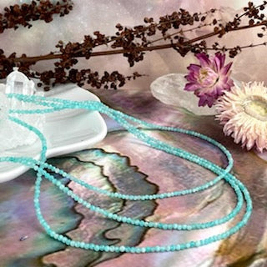 Amazonite Bead Necklace