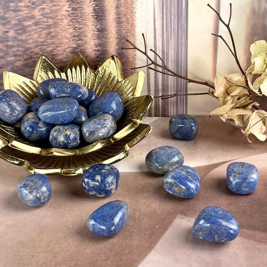 Dumortierite Tumbled Stones