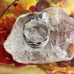 Contemporary Silver Fidget Ring