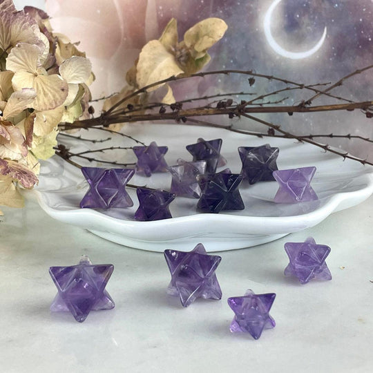 Amethyst Small Merkaba