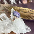 Bright Purple Stone Ring