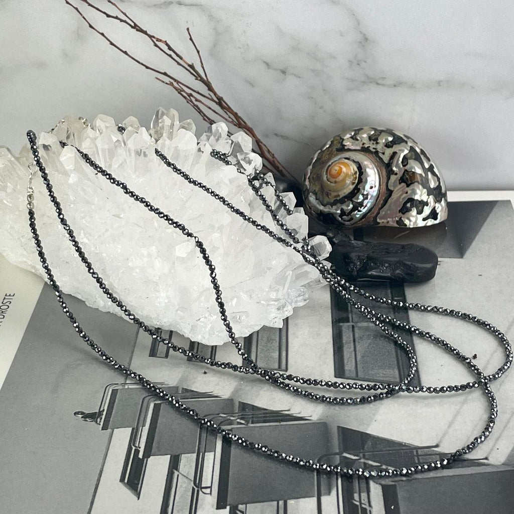 Grounding Crystal Bead Necklace